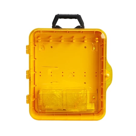 Brady 12-Lock Lockout Station Polypropylene Unfilled 170397